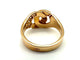 Bague 55 DINH VAN. Collection "Menottes", bague or rose et diamants (moyen modèle) 58 Facettes