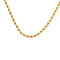 Collier Collier or jaune maille cordelette 58 Facettes GU212
