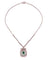Collier Collier or blanc émeraude de Colombie 14.27ct 58 Facettes