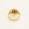 Bague 50 Bague type chevalière en or jaune et diamants 58 Facettes BEA3623