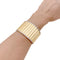Bracelet Bracelet manchette deux ors et diamants. 58 Facettes 34786