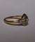Bague 56 Bague Art Déco deux ors et perle 58 Facettes 597