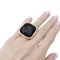Bague 52 Bague Pomellato "Victoria", or rose, jais. 58 Facettes 35080