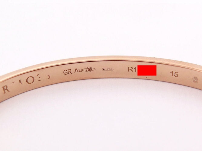 Bracelet bracelet REPOSSI antifer baf0bdpg00000 14cm en or rose 18k 18g 58 Facettes 270173