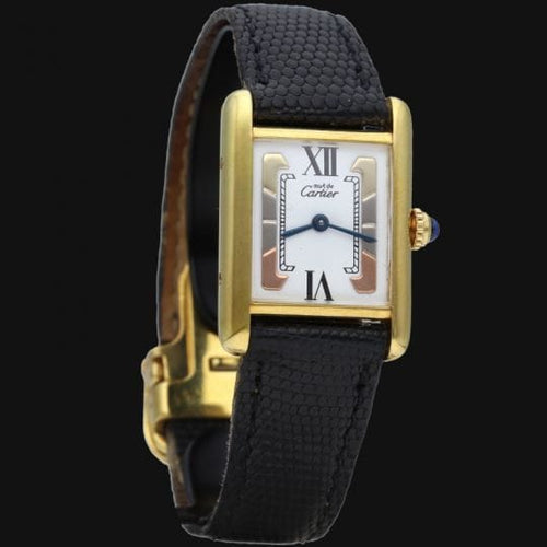 Montre Cartier Montre Tank Vermeil 58 Facettes MT44359