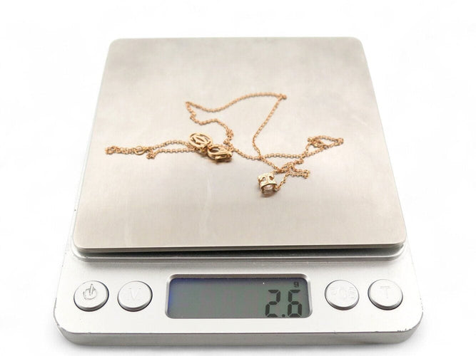 Collier collier CARTIER crn7063100 pendentif en or rose 18k diamant 0.32 ct 58 Facettes 270983