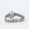 Montre Cartier - Montre Santos Octagone cadran ivoire chiffres romains en acier 58 Facettes