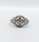 Bague 55 Bague tank Art déco en platine et diamant 0,25 carat (circa 1920) 58 Facettes A06508