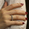 Bague 53 Alliance en or gris 18k sertie de 2,00 Cts de diamants G-VS - Taille 53 - Serti batons 58 Facettes FB10199