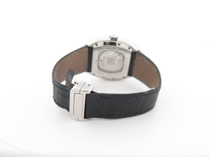 vintage montre BOUCHERON mec acier 35mm cuir crocodile automatique lady 58 Facettes 265449