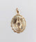 Pendentif Médaille religieuse victorienne or rose Vierge Marie (circa 1890) 58 Facettes A06018