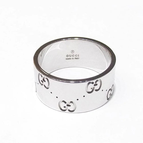 Bague 51 Gucci - Bague Icon or blanc 58 Facettes 073238098509000