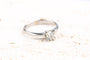 Bague 51 Bague solitaire en or blanc avec diamant 0,50 ct 58 Facettes BG41900043-107