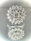Bague 60 Bague fleur or blanc et diamants 58 Facettes