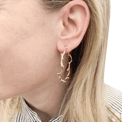 Boucles d'oreilles Boucles d'oreilles Dior, "Bois de Rose", or rose. 58 Facettes 34519