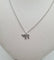 Collier Collier or blanc serti d’un pendentif HAI en diamants 58 Facettes