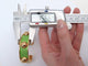 Bracelet bracelet HERMES jonc en cuir vert et metal dore en metal 58 Facettes 272252