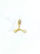 Pendentif Pendentif ciseau en or jaune 58 Facettes