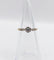 Bague 48 Bague solitaire art déco or jaune et diamants 58 Facettes A05660