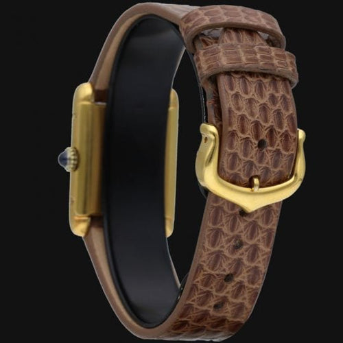 Montre Cartier Montre Tank Vermeil 58 Facettes MT42169