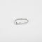 Bague 54 Solitaire or blanc diamant 58 Facettes 3121051