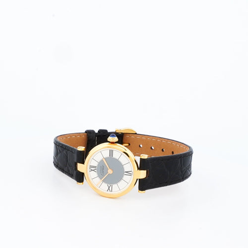 Montre CARTIER - Montre Must Vendôme - Grey white dial - SM 58 Facettes