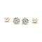Boucles d'oreilles Boucles d'oreilles Fleurs 14 Diamants 58 Facettes 240127R