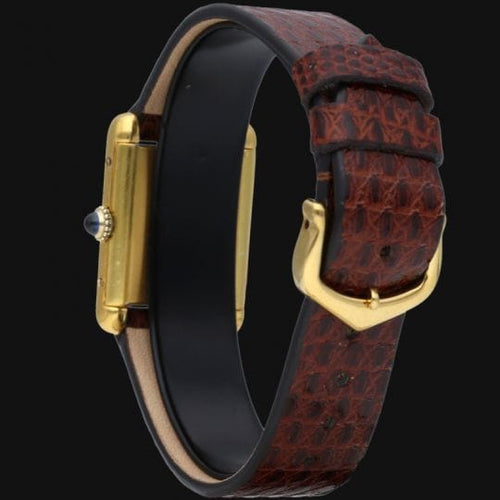 Montre Cartier Montre Tank Vermeil 58 Facettes MT42364