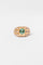 Bague 53 Bague Chevalière en or jaune émeraude et diamants 58 Facettes