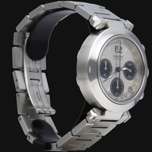 Montre Cartier Montre Pasha Chronograph 58 Facettes MT44368