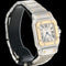 Montre Cartier Montre Santos De Cartier Galbee Pm 58 Facettes MT43964