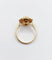 Bague 58 Bague marguerite art deco or 18k saphir et diamants taille brillants 58 Facettes A03969