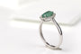 Bague 55 Bague Marguerite Emeraude 58 Facettes