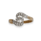 Bague 53.5 Bague 1900 or et platine, diamants taille ancienne 58 Facettes