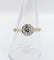 Bague 58 Bague solitaire art deco or jaune diamant taille ancienne 58 Facettes A04994