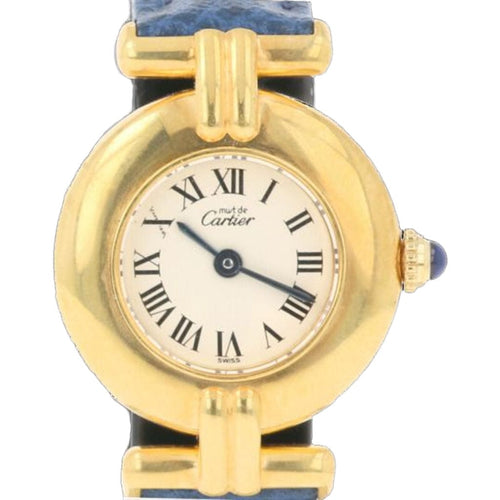 Montre Cartier Montre Colisée Vermeil 58 Facettes MT42583