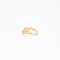 Bague 53 Bague or jaune à motif de serpent 58 Facettes GAW8