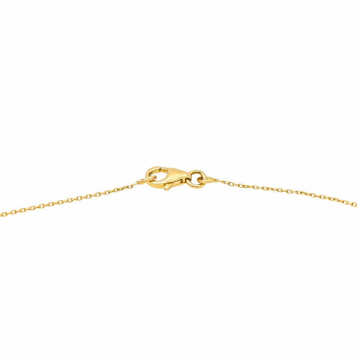 Collier Collier Solitaire Or jaune Diamant 58 Facettes 3884546CN