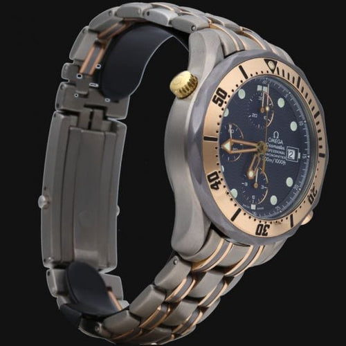 Montre Omega Montre Seamaster 300M Chronograph Titanium  / Or Rose 18K 58 Facettes MT43667
