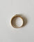 54 Bague or jaune et blanc, diamants 58 Facettes