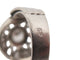 Bague 50 vintage bague style art deco 5 diamants 0.95 ct t50 en or blanc 18k 10.3gr 58 Facettes 269294