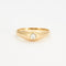 Bague 51 Bague Jonc Anglais Diamant Or Jaune 58 Facettes