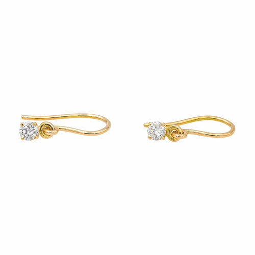 Boucles d'oreilles Boucles d'oreilles Or rose Diamant 58 Facettes 4012969CN