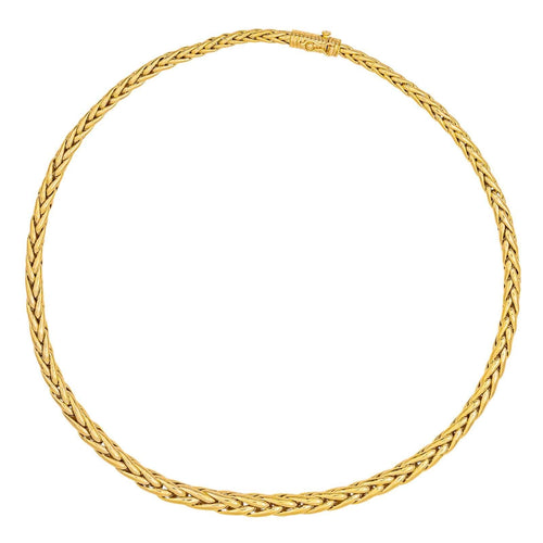 Collier Collier Maille palmier Or jaune 58 Facettes 3746785CN