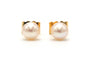 Boucles d'oreilles Boucles d'oreilles contemporaines serties de perles en or jaune 18 carats 58 Facettes 23332