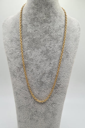 Collier Chaine or jaune 58 Facettes