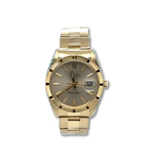 Montre ROLEX - Montre Datejust Or jaune 18 carats - Modèle 1501 - Année 1970 58 Facettes 1.0000555/1