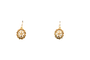 Boucles d'oreilles Dormeuses Earrings 18 Carat Yellow Gold 58 Facettes