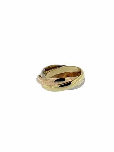 Bague 57 Bague triple or Trinity de Cartier 58 Facettes