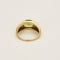 Bague 53,5 Bague jonc en or jaune et péridot 58 Facettes VEN0058